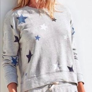 Sundry Cotton Sweatshirt with stars